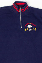 Vintage Snoopy And Friends Fleece Quarter Zip (1990s)