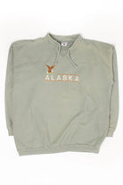 Vintage Alaska Eagle Sweatshirt (1990s) 2