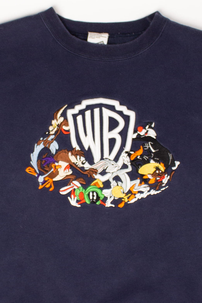 Vintage Looney Tunes WB Embroidered Sweatshirt (2000s)