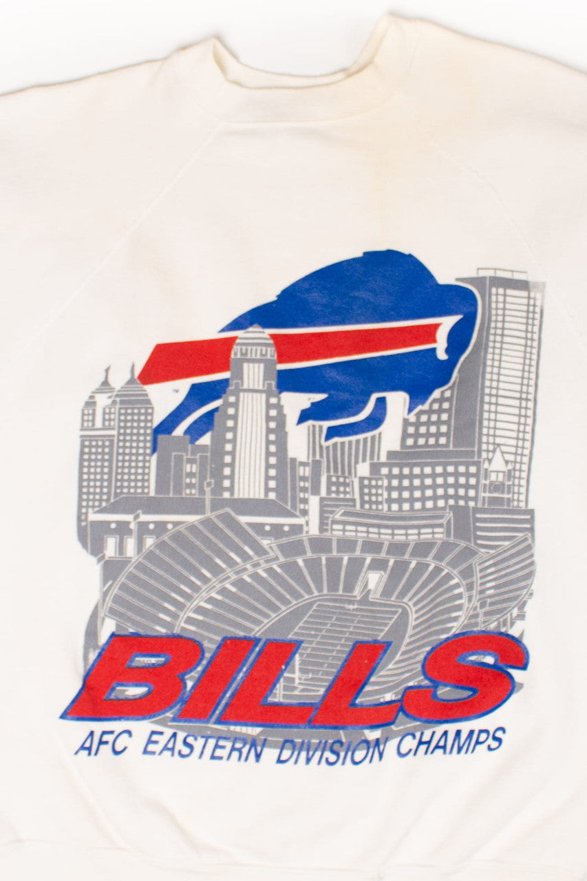 Vintage Buffalo Bills AFC East Champs Sweatshirt (1990s)