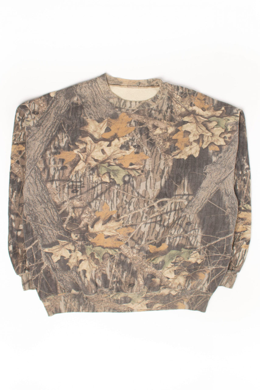 Mossy Oak Hunter Camouflage Sweatshirt