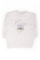 Vintage Paris Express Fleece Sweatshirt (1990s)