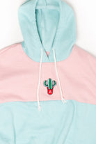 Cactus 'A' Color Block Hoodie