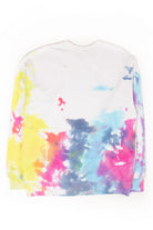 White Splotchy Dye Sweatshirt