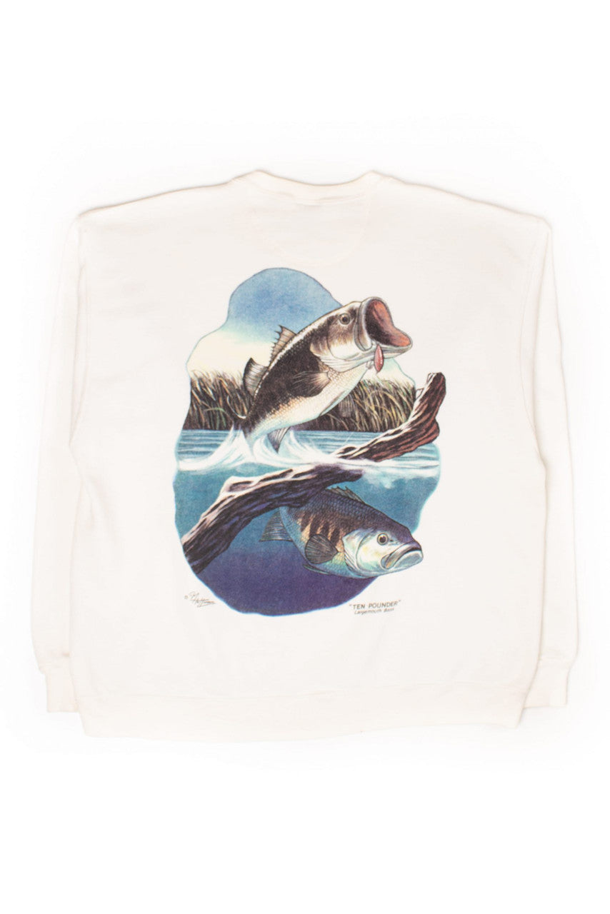 Vintage Ten Pounder Bass Sweatshirt (1990s)