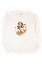 Vintage Pheasant Hunting Dog Sweatshirt (1990s) 1