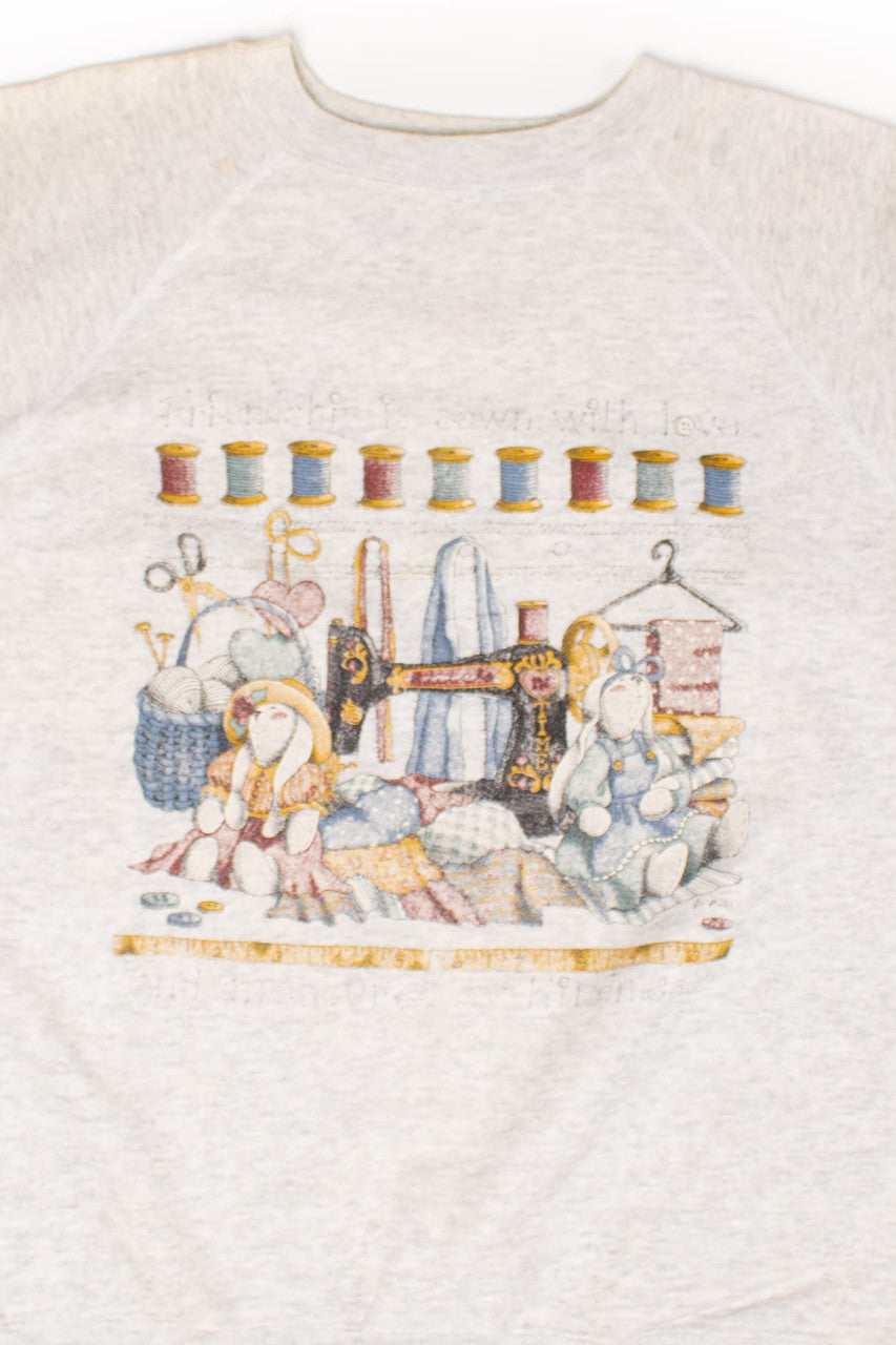 Vintage 'Friendship Is Sewn With Love' Sweatshirt (1990s)