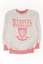 Vintage Ohio State Buckeyes Striped Sweatshirt (1990s)