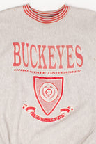 Vintage Ohio State Buckeyes Striped Sweatshirt (1990s)