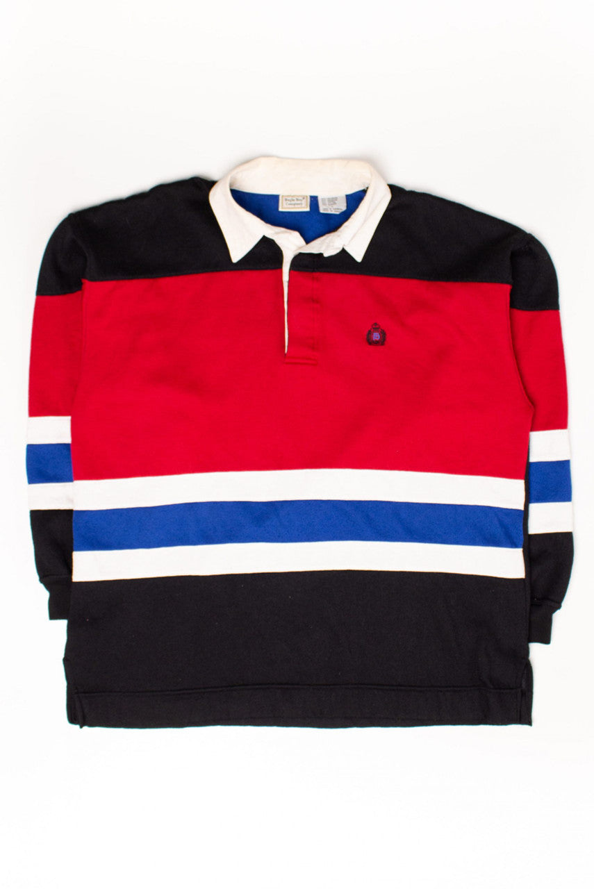 Vintage Bugle Boy Company Polo Sweatshirt (1980s)