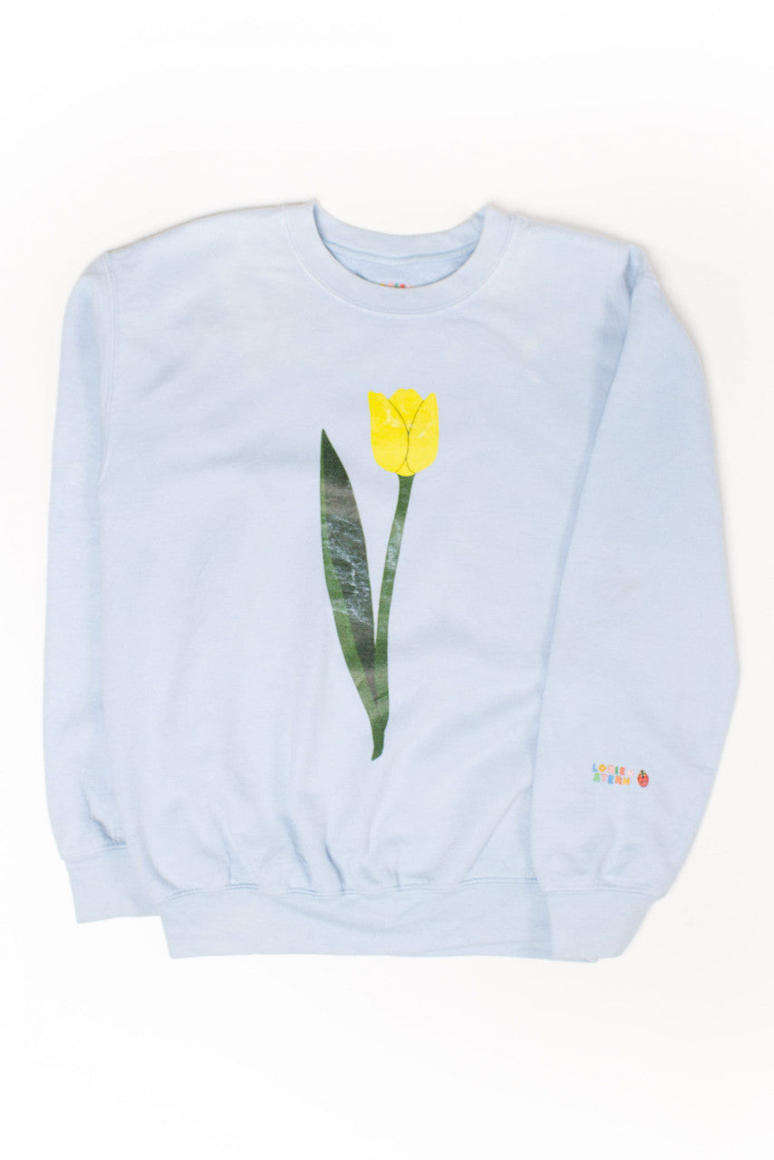 Lorien Stern Yellow Tulip Sweatshirt