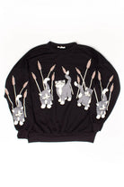 Vintage Cat Tails Sweatshirt (1980s)