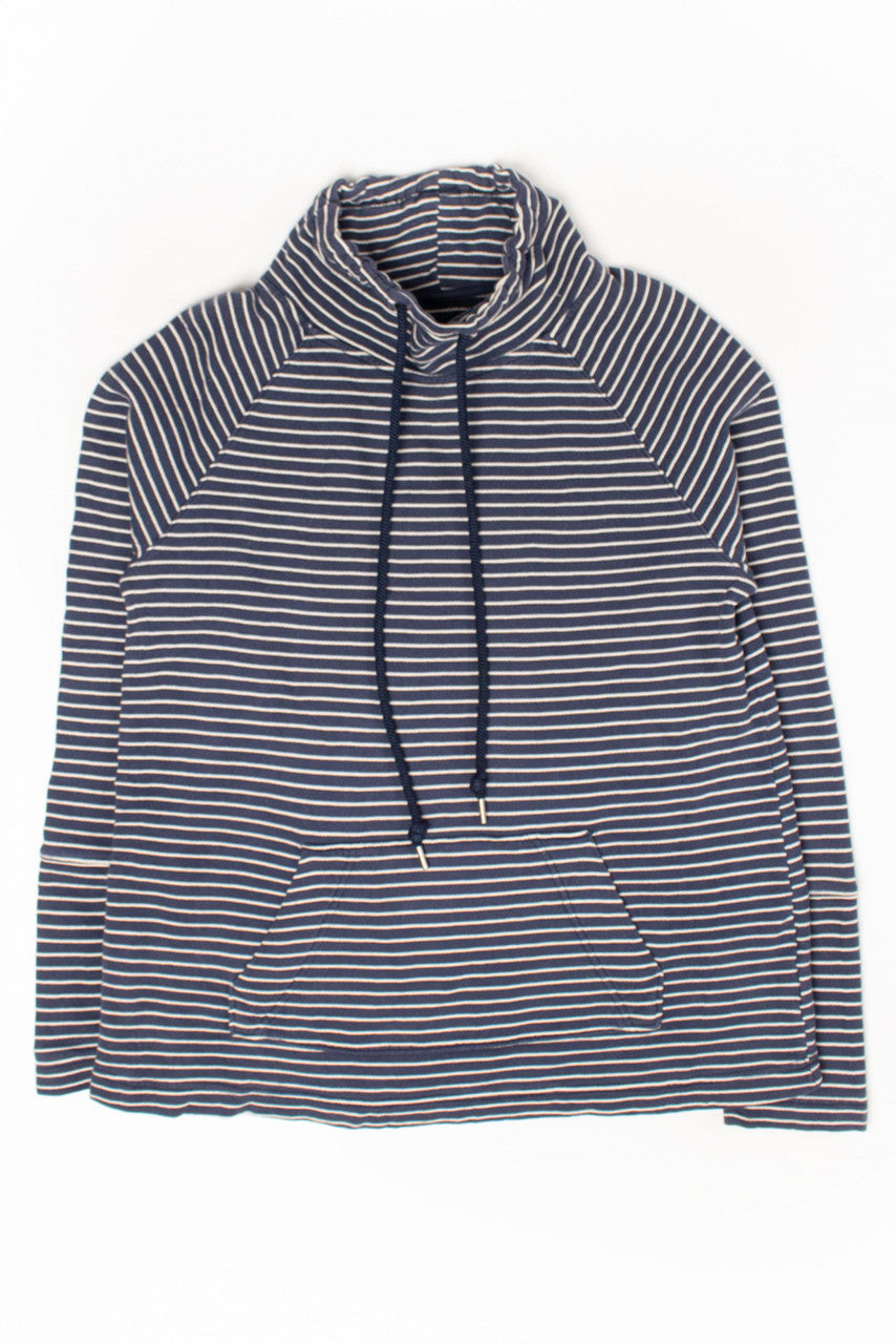 Old Navy Striped Cowl Neck Sweatshirt