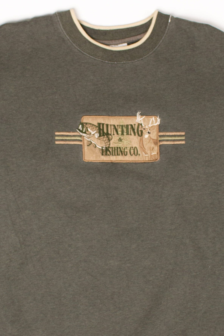 Vintage Hunting & Fishing Co. Sweatshirt (1990s)