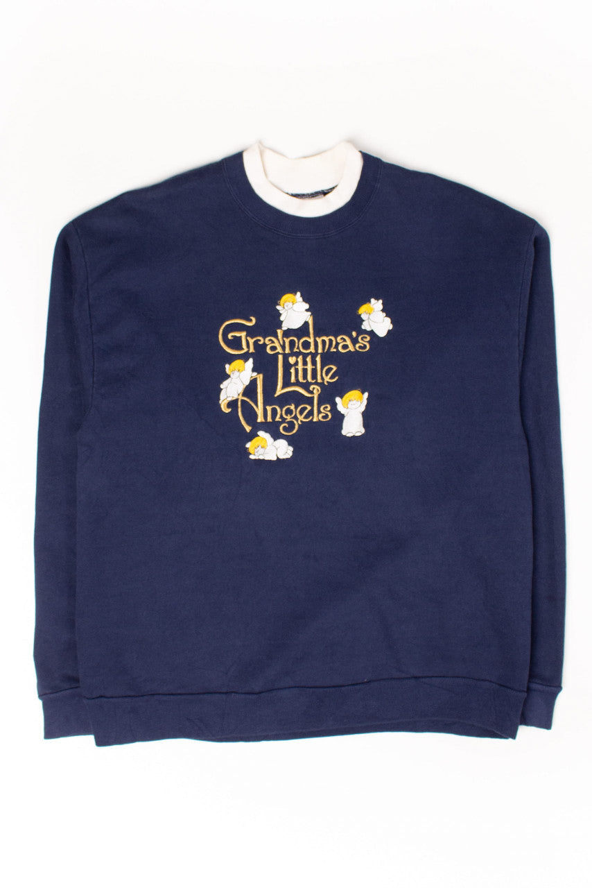 Vintage 'Grandma's Little Angels' Sweatshirt (1990s)