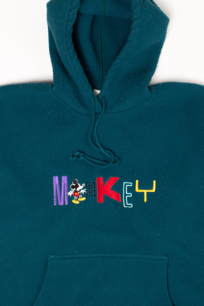 Vintage Mickey Mouse Fleece Hoodie (1990s) 1