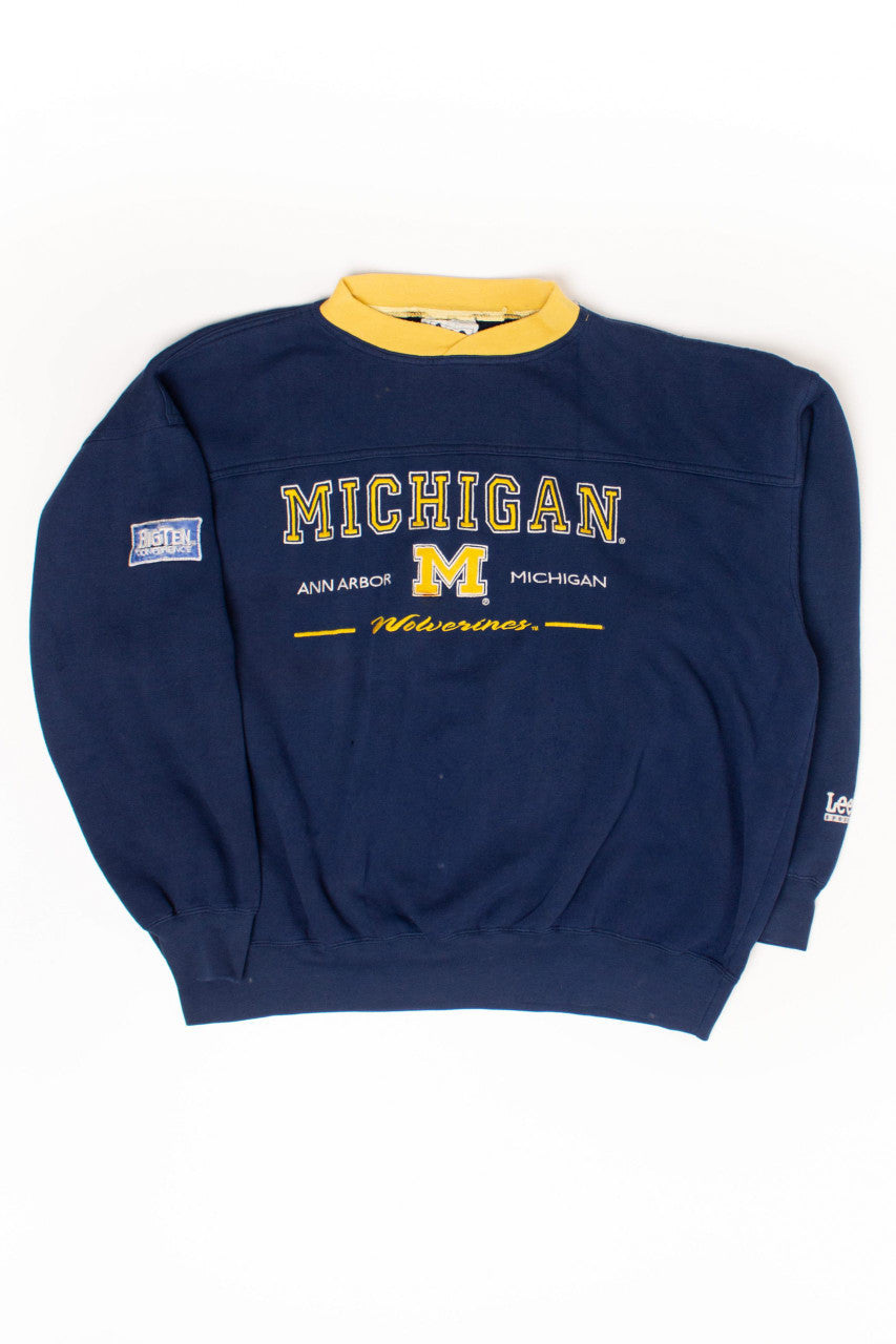 Vintage Michigan Wolverines Sweatshirt (1990s) 2