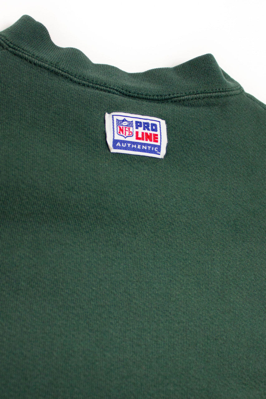 Vintage Embroidered Green Bay Packers Sweatshirt (1990s)