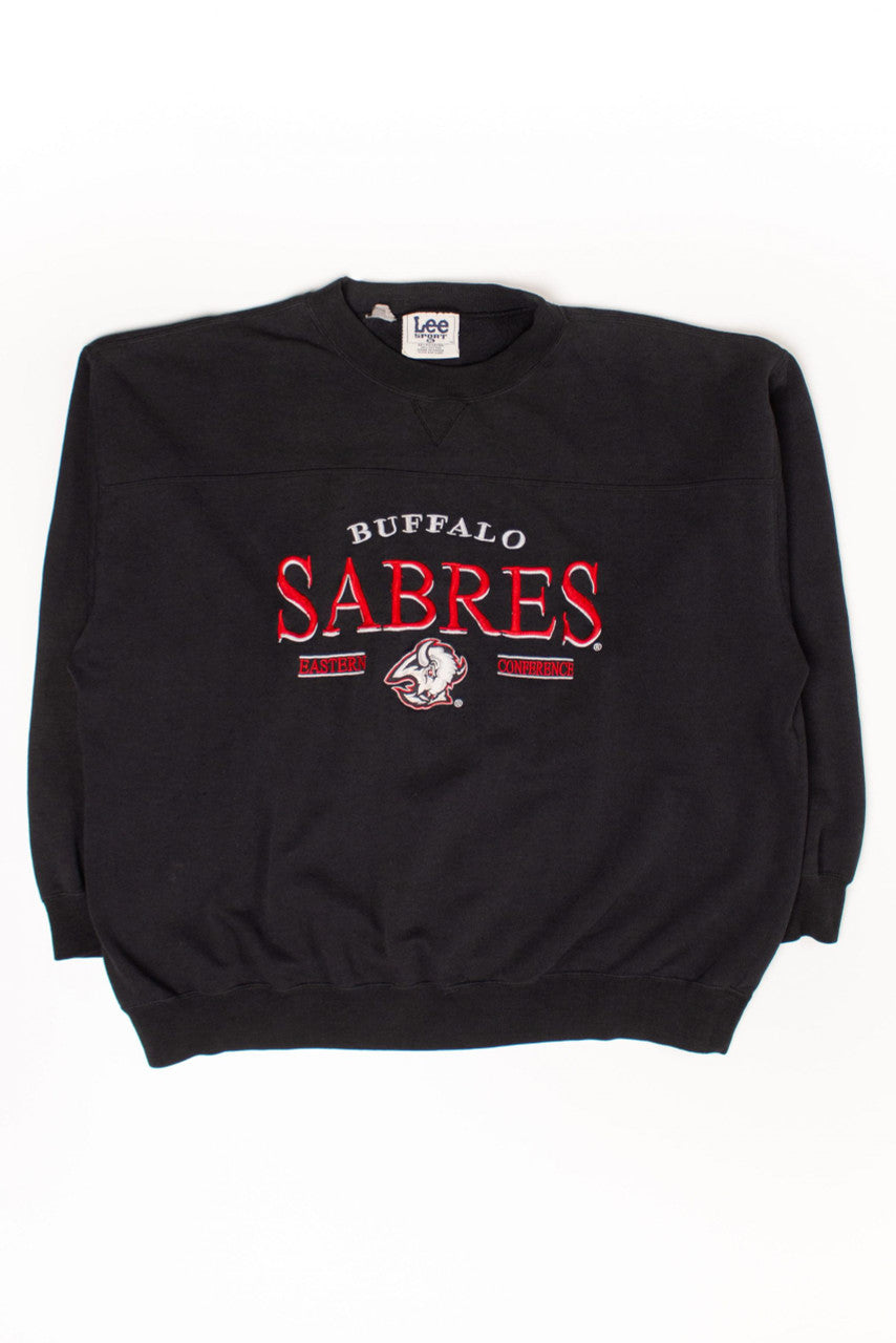 Vintage Embroidered Buffalo Sabres Sweatshirt (1990s)