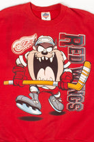 Vintage Detroit Red Wings Taz Sweatshirt (1990s)