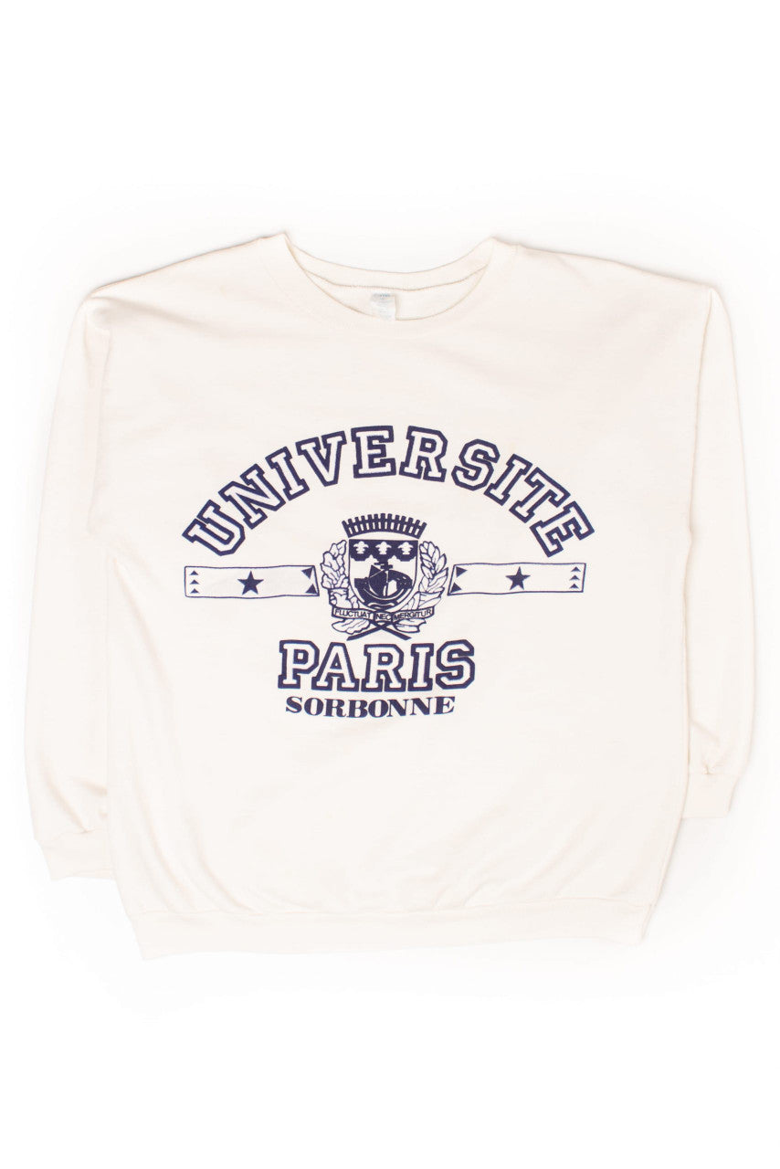 Vintage Universite Paris Sorbonne Sweatshirt (1980s)