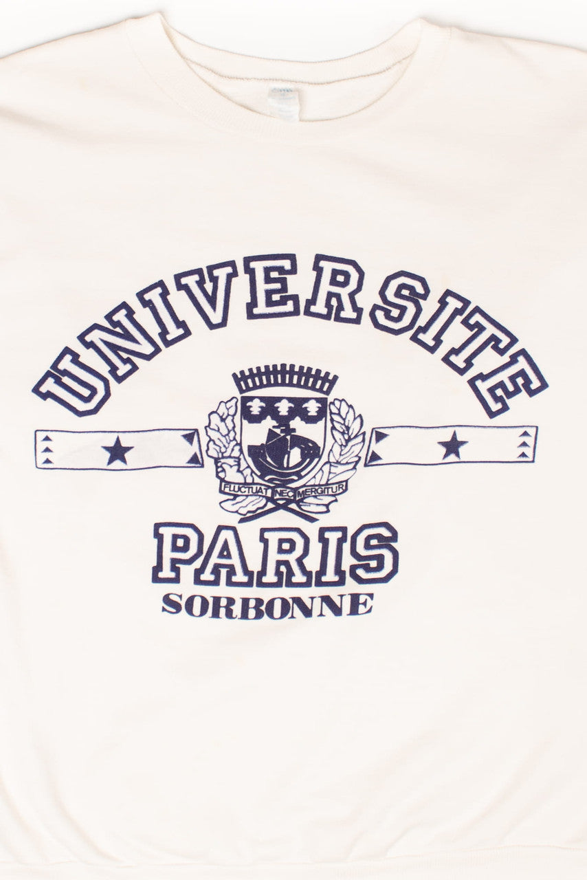 Vintage Universite Paris Sorbonne Sweatshirt (1980s) – Ragstock