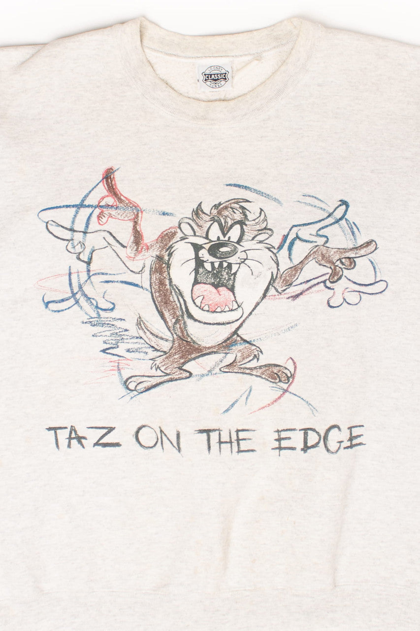 Vintage 'Taz On The Edge' Sweatshirt (1990s)