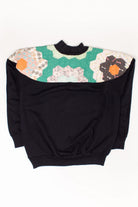 Vintage Quilted Shoulder Sweatshirt (1980s)