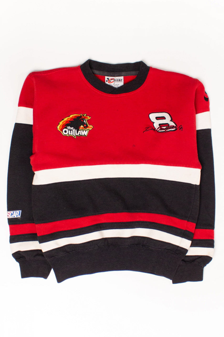 Vintage Dale Earnhardt Jr. 'The Outlaw' Sweatshirt (1990s) 1