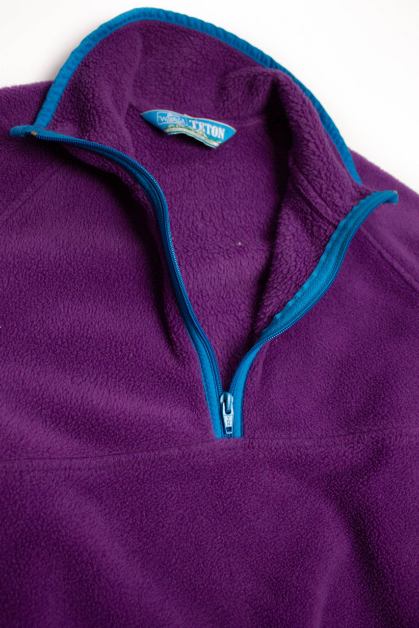 Vintage Woolrich Teton Fleece Quarter Zip (1990s)