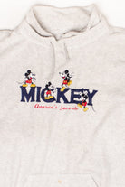 Vintage Mickey 'America's Favorite' Fleece Hoodie (1990s)