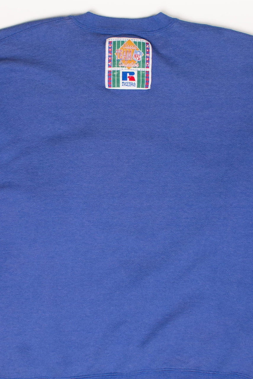 Vintage Embroidered New York Giants Sweatshirt (1990s)