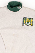 Vintage Green Bay Packers Turtleneck Sweatshirt (1990s)