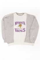 Vintage Embroidered Minnesota Vikings Sweatshirt (1990s)