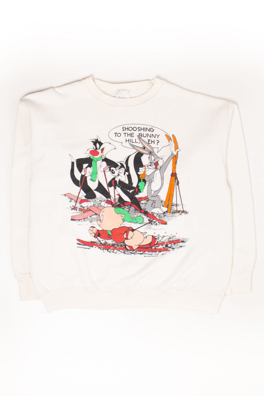 Vintage Looney Tunes Bunny Hill Sweatshirt (1993)