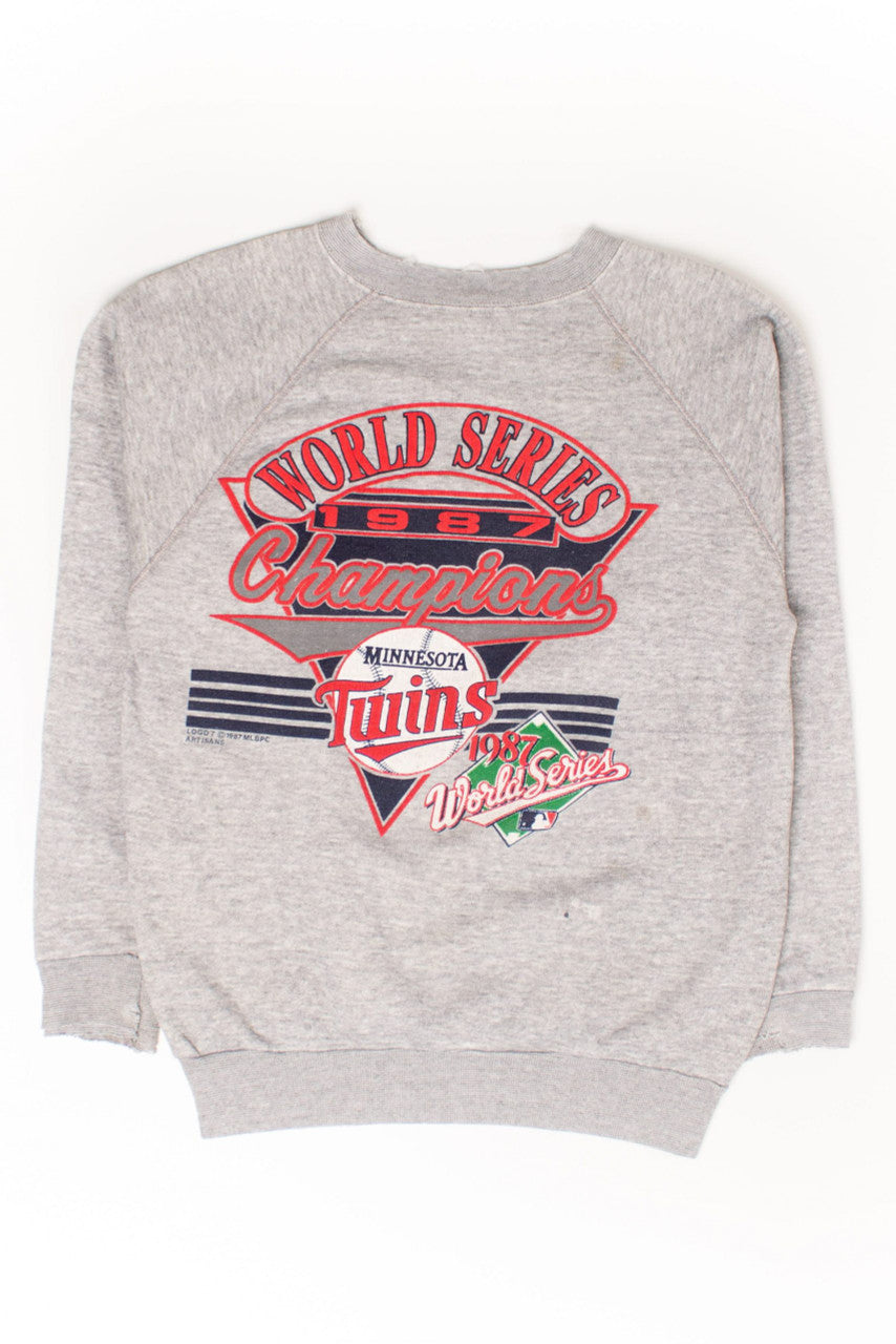 Vintage Minnesota Twins World Series Sweatshirt (1987)