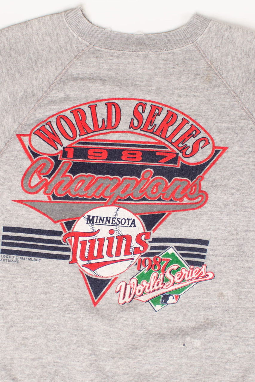 Vintage Minnesota Twins World Series Sweatshirt (1987)