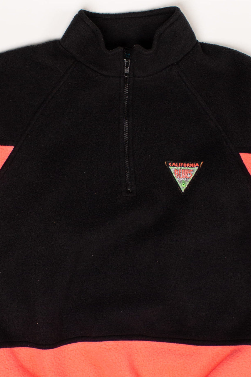 Vintage California Blues Fleece Quarter Zip (1990s)