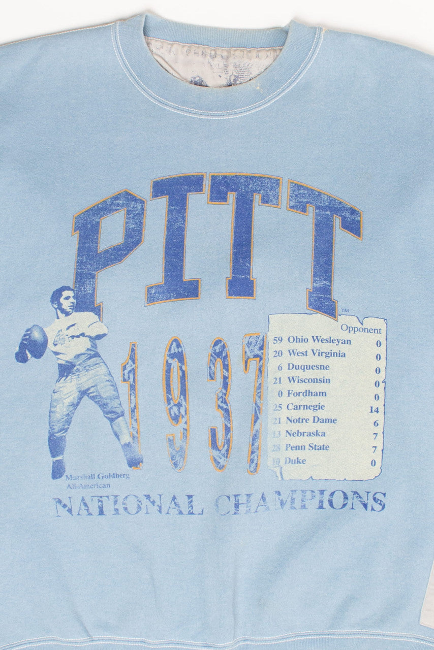 Vintage Pitt 1937 National Champions Sweatshirt (1990s)