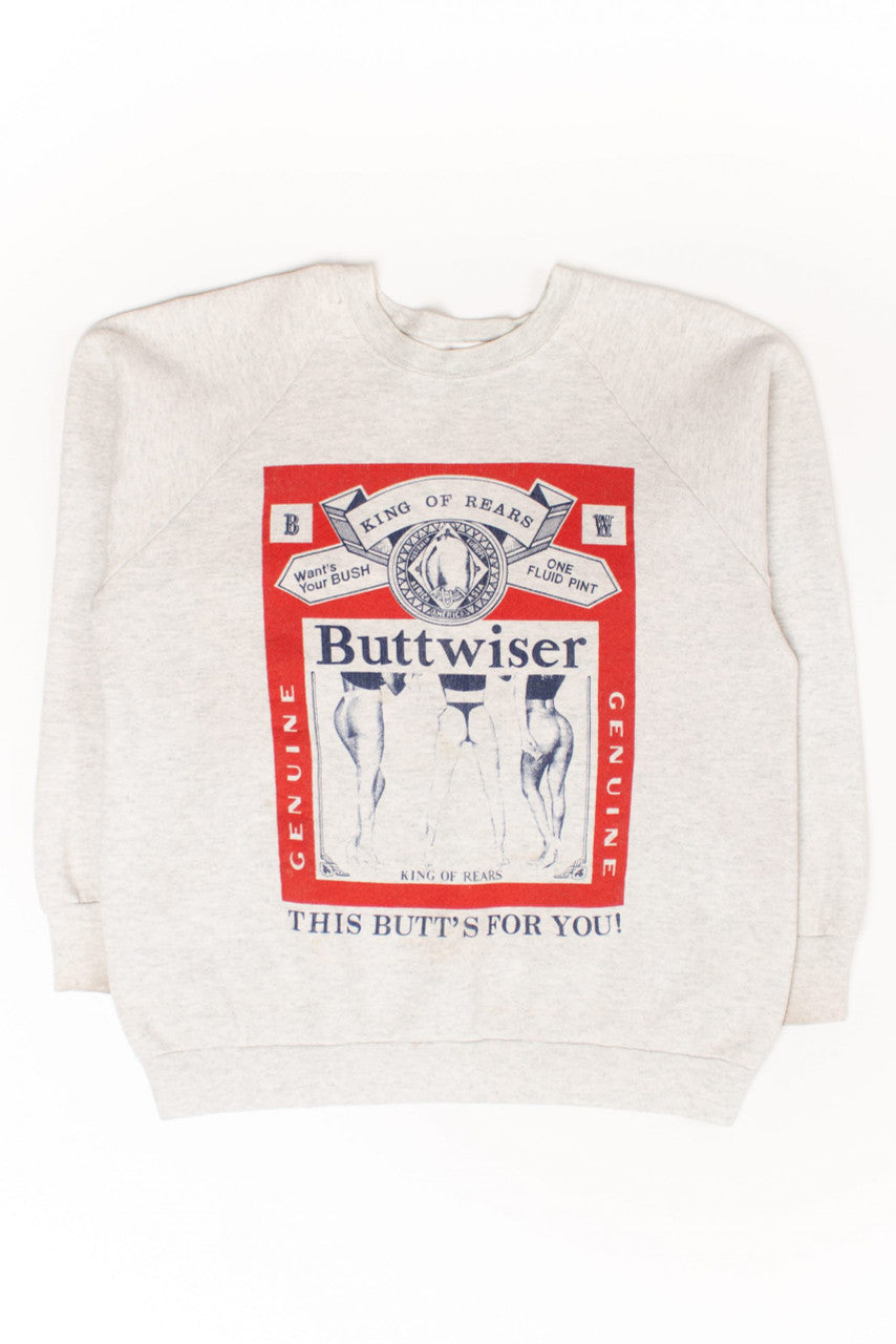 Vintage Buttwiser Sweatshirt (1990s)