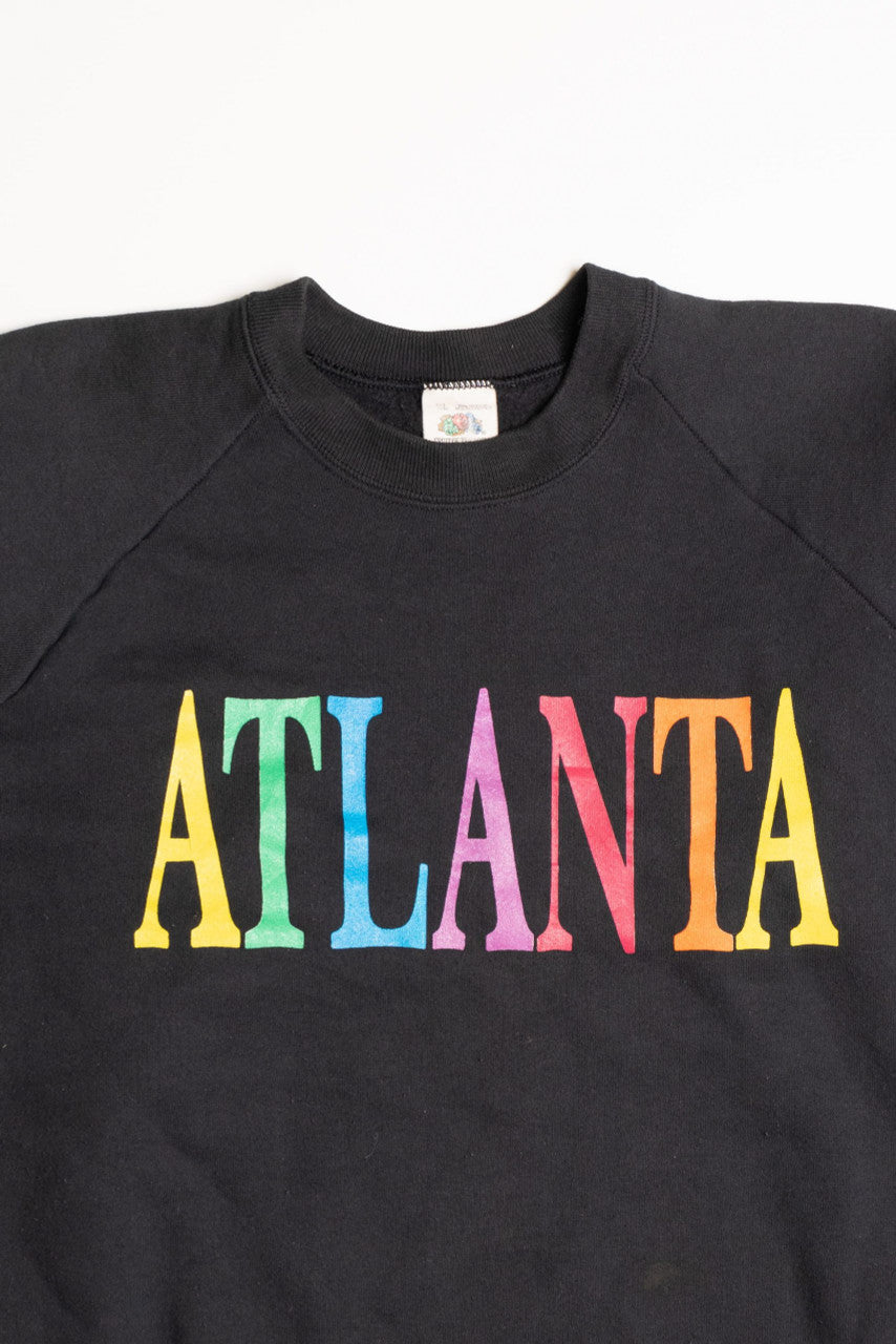 Vintage Rainbow Atlanta Sweatshirt