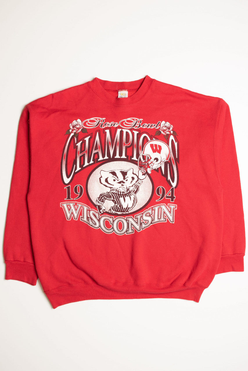 1994 Rose Bowl Wisconsin Badgers Sweatshirt