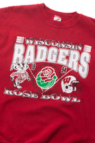 Vintage Wisconsin Badgers Rose Bowl Sweatshirt (1994) 2
