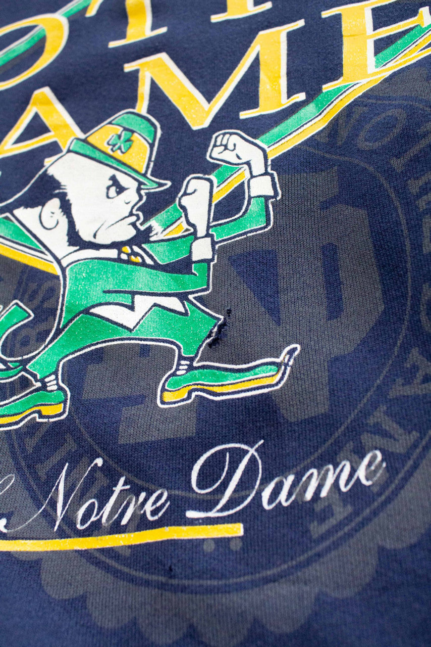 Vintage Notre Dame Sweatshirt (1990s) 1