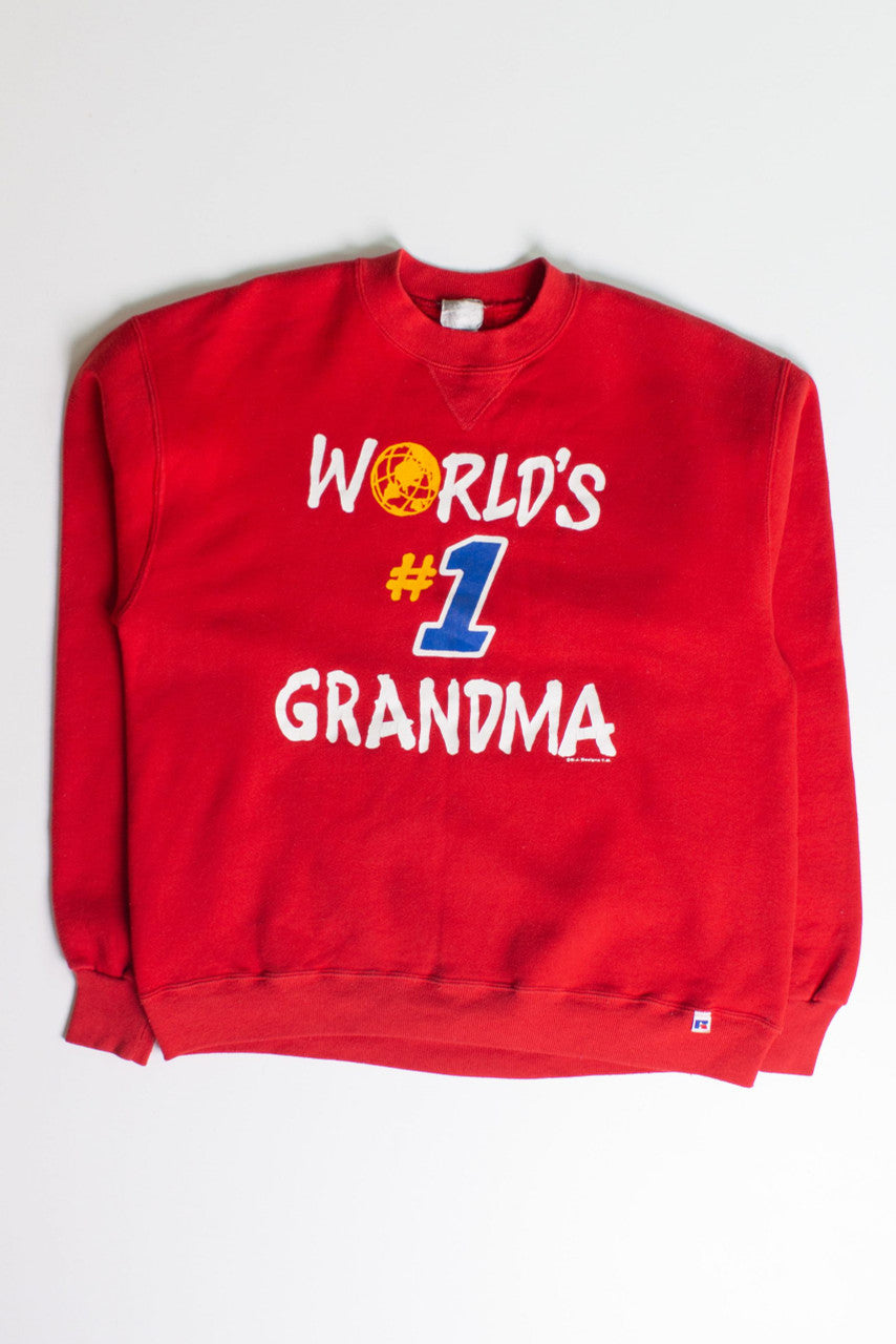 Vintage #1 Grandma Sweatshirt (1990s)