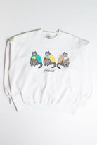Vintage Hawaii Cats Sweatshirt (1990s)