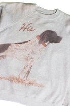 Vintage 'His' Dog Sweatshirt (1990s)