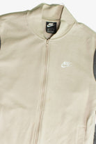 Beige Nike Zip Sweatshirt Jacket (2000s)