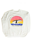 Vintage Alaska Whale Tail Sweatshirt (1990)