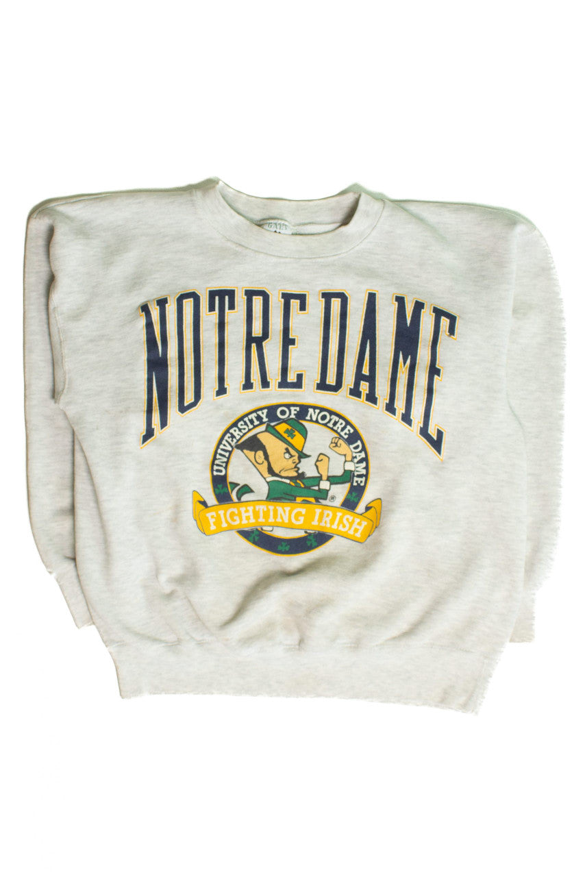 Vintage Notre Dame Fighting Irish Sweatshirt (1990s) 3